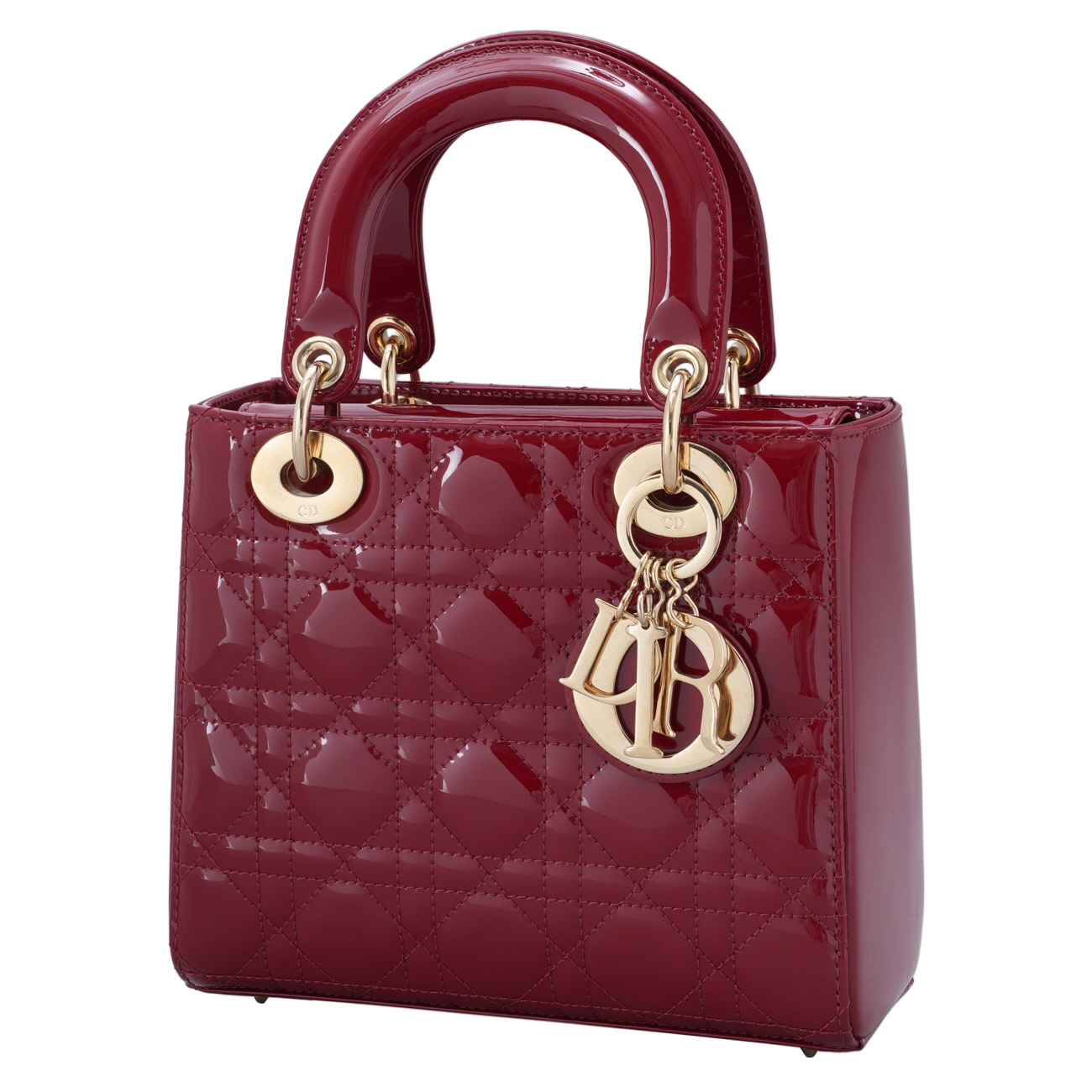 CHRISTIAN DIOR(USED)크리스찬디올 레이디디올 페이던트 스몰 레드
